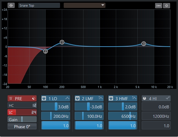 Snare EQ Basic